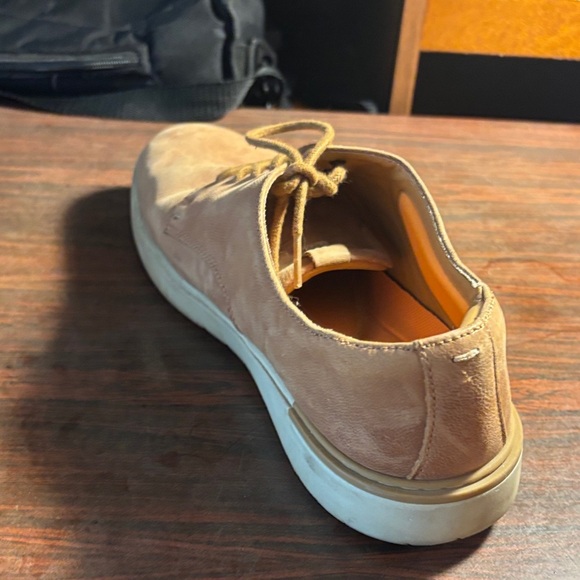 Hush Puppies Tan Leather Sneakers - Picture 7 of 12